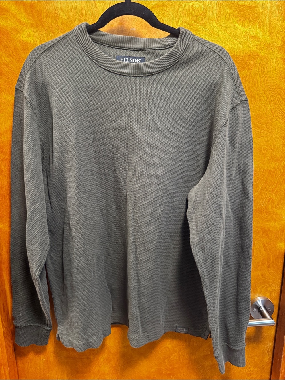 Filson Olive Green Crewneck Mens size Large
